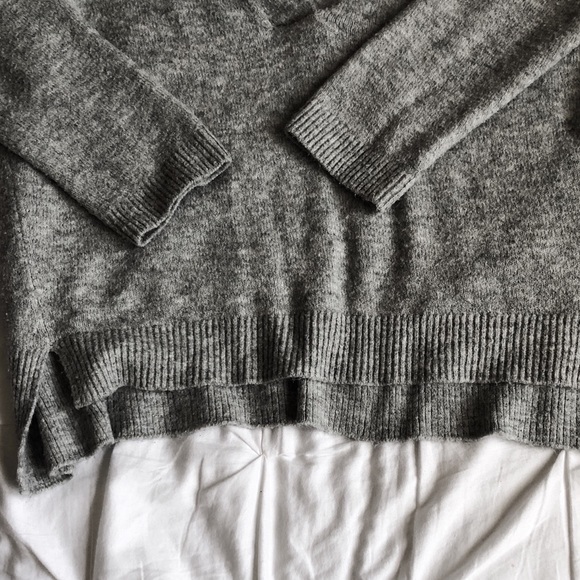 Oversized, Gray Sweater - Picture 2 of 2